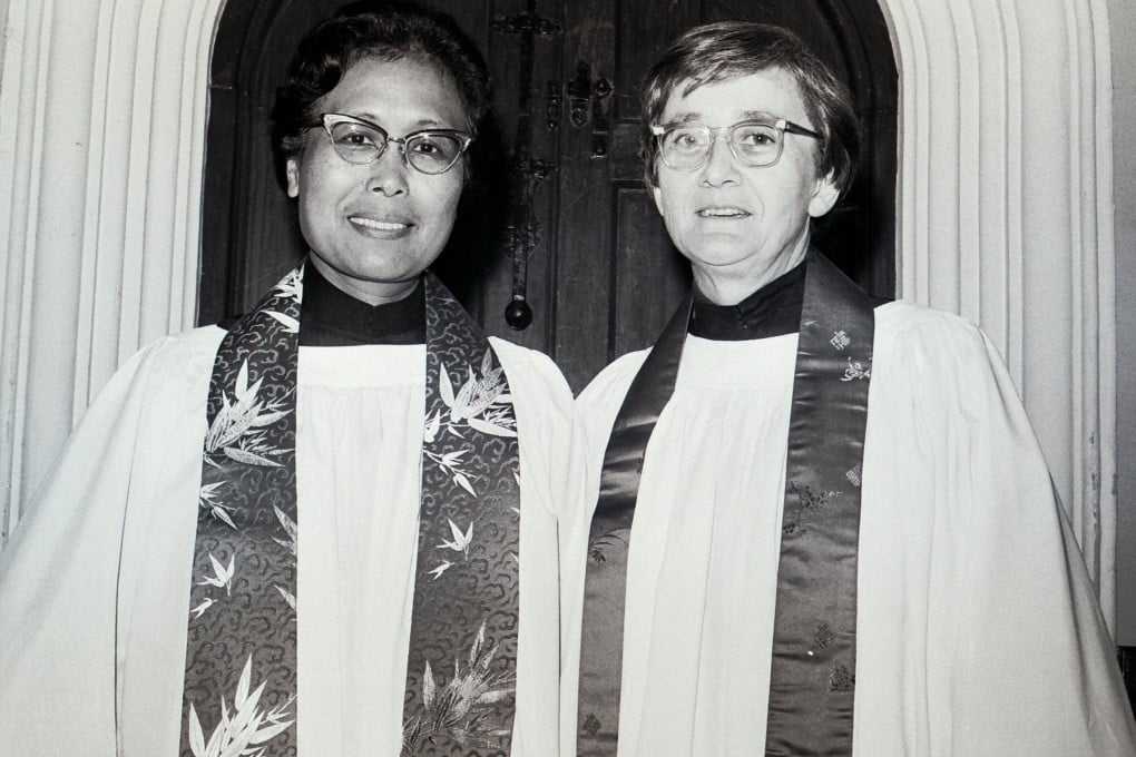 Hong Kong Reverends Jane Hwang Hsien-yuen (left) and Joyce Bennett. Photo: SCMP Archives