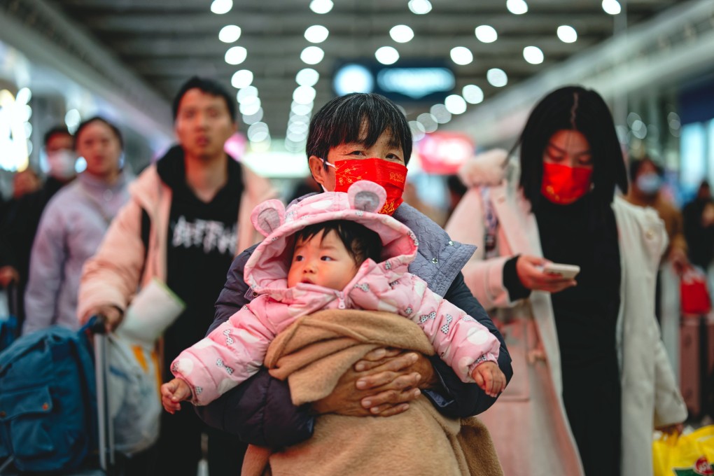 China’s National Health Commission is working with other departments to iron out details for a nationwide birth-subsidy plan that aims to incentivise parents to have children. Photo: EPA-EFE