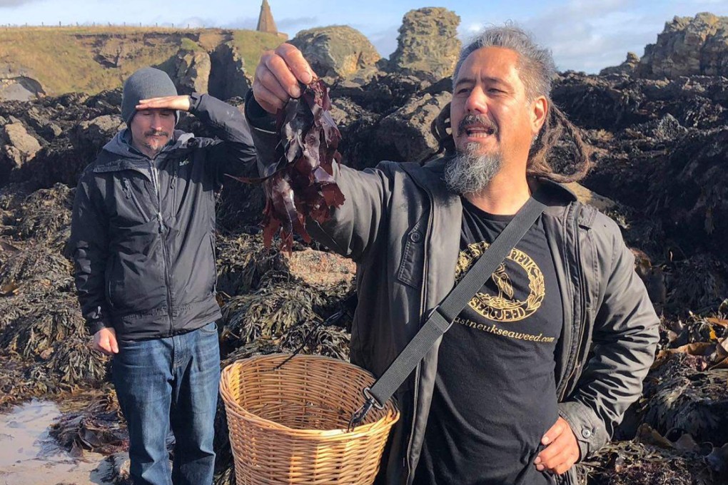 Many of the types of seaweed that grow in Scotland’s tides are edible, delicious and healthy. Passionate forager Jayson Byles (right) explains. Photo: Instagram/eastneukseawee