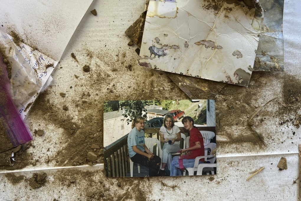 Taylor Schenker has collected more than 500 lost photos, such as the one pictured, and returned at least 70 to residents of Asheville, in the US state of North Carolina, since Hurricane Helene hit the area in September 2024. Photo: Taylor Schenker