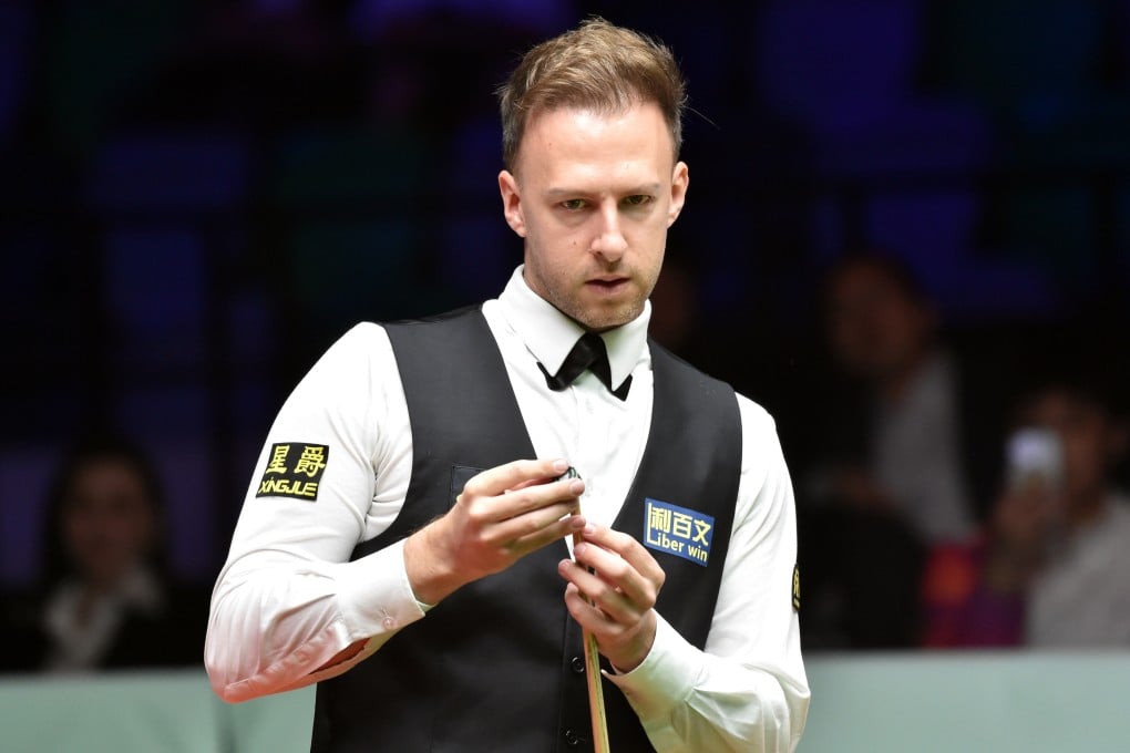 Judd Trump was knocked out of the World Grand Prix in Hong Kong on Saturday. Photo: Xinhua