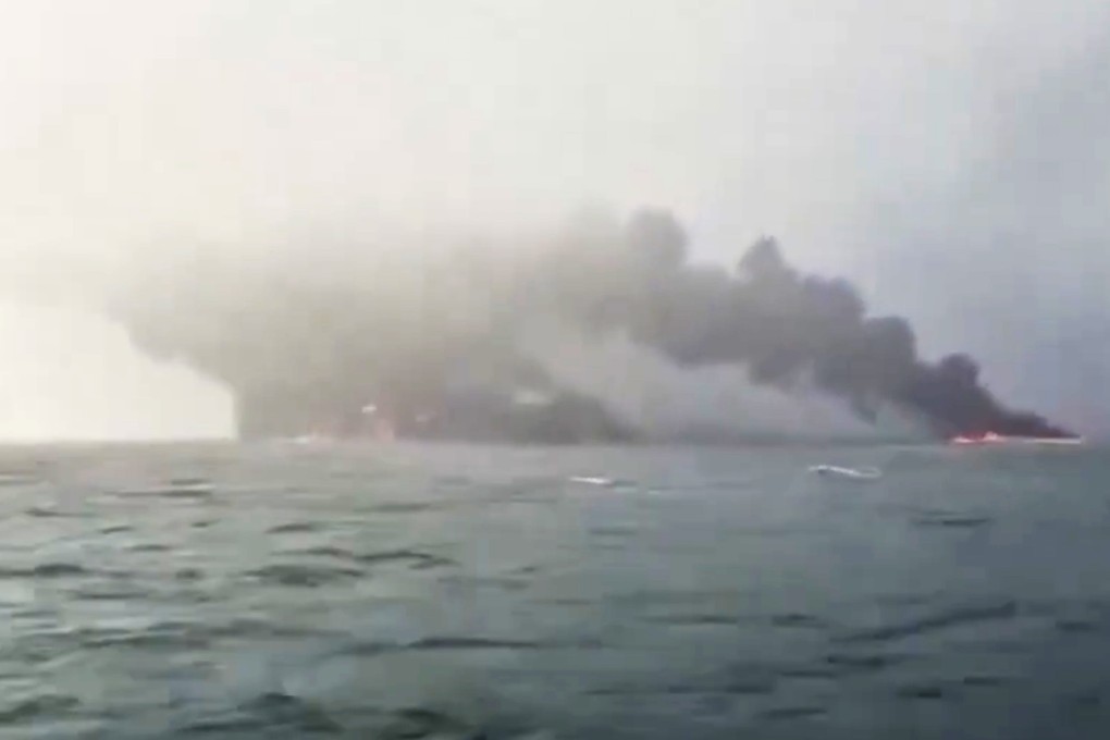 1 missing, 32 injured after tanker and cargo ship collide off UK coast ...
