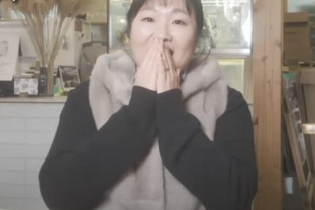 Comedian Lee Su-ji parodies the “Daechi mom”, the Korean version of a tiger mum, on her YouTube channel Hot Issue Ji. Photo: captured from YouTube