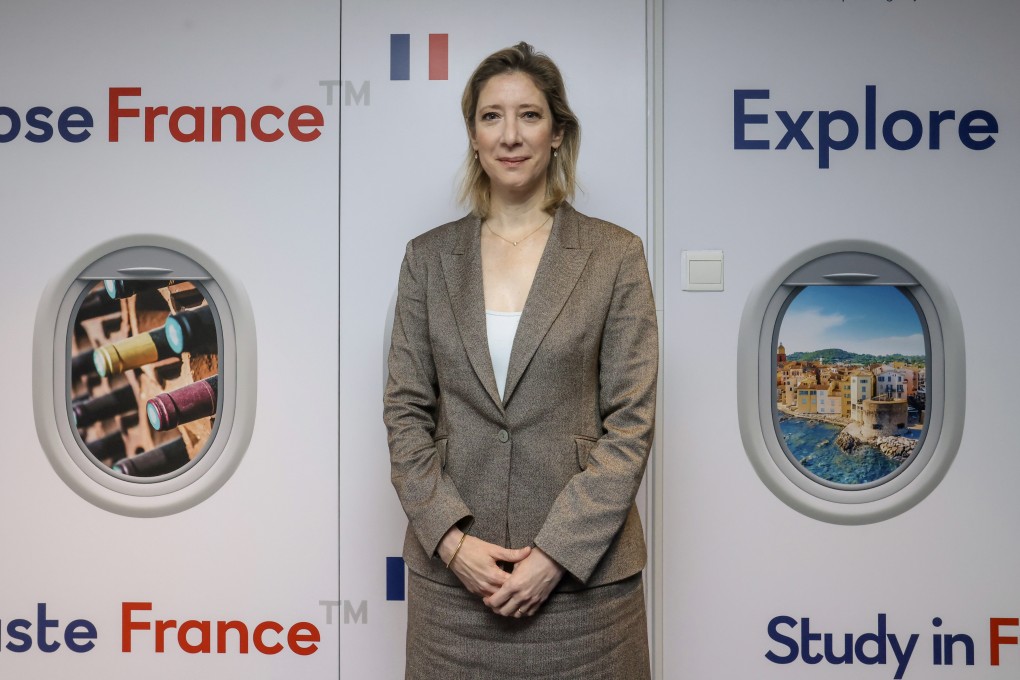 French Consul General for Hong Kong and Macau Christile Drulhe at the consulate in Admiralty. Photo: Jonathan Wong