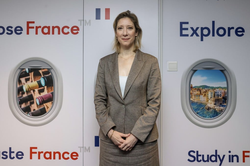 French Consul General for Hong Kong and Macau Christile Drulhe at the consulate in Admiralty. Photo: Jonathan Wong