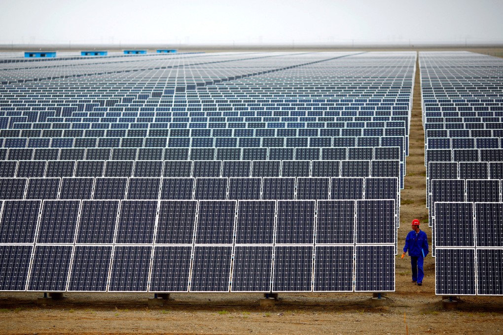 China has been accelerating the development of renewable energy sources – a move that is in line with its goals to achieve carbon neutrality by 2060. Photo: Reuters