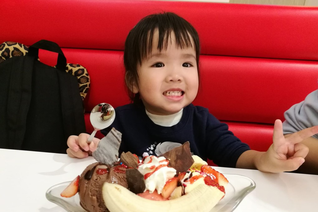 Chau Tin-yu was diagnosed with rhabdomyosarcoma, a type of malignant tumour, requiring an operation. Photo: Handout