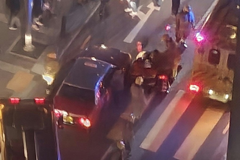 The 13-year-old girl was hit by a taxi while crossing Laguna Street. Photo: