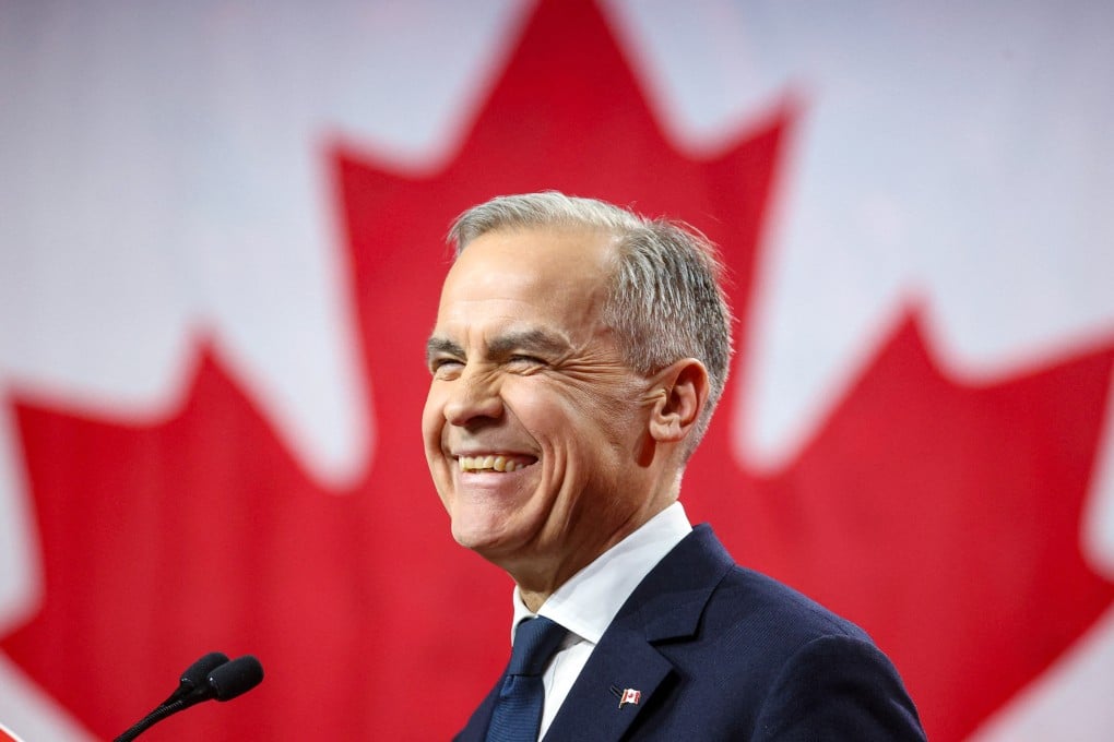Mark Carney won the ruling Liberal Party leadership race on Sunday with 86 per cent of the vote. Photo: Reuters