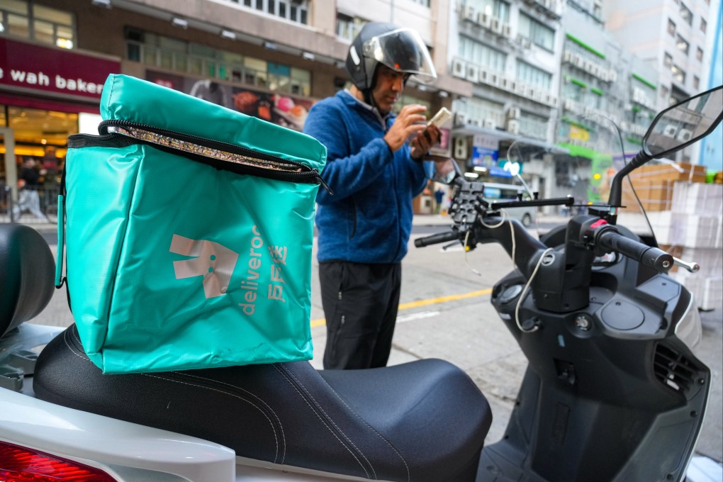Food delivery platform Deliveroo will cease operations in Hong Kong on April 7. Photo: Sam Tsang