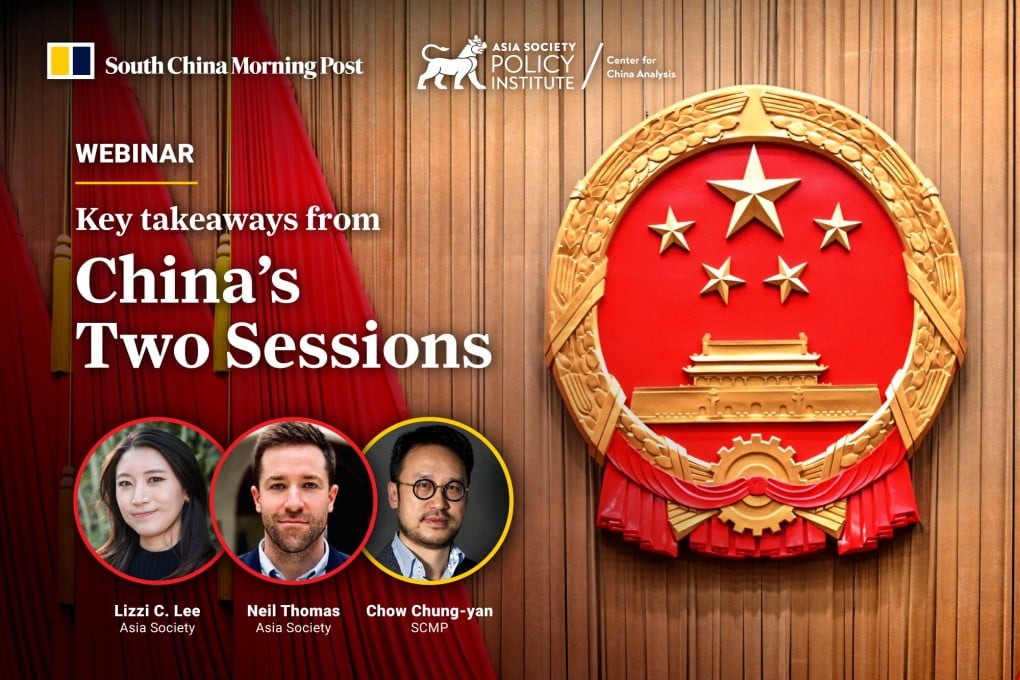 SCMP ‘two sessions’ 2025 webinar. Photo: SCMP