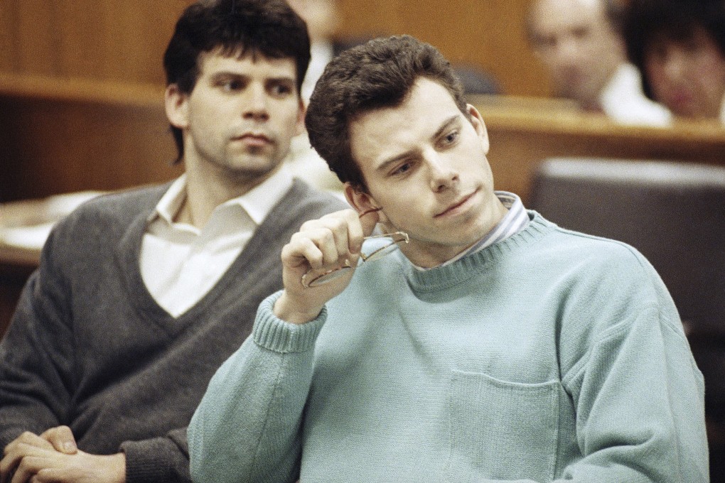 Lyle and Erik Menendez in 1991. File photo: AP
