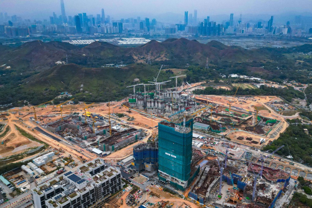 The Northern Metropolis is a megaproject near the border with mainland China. Photo: May Tse