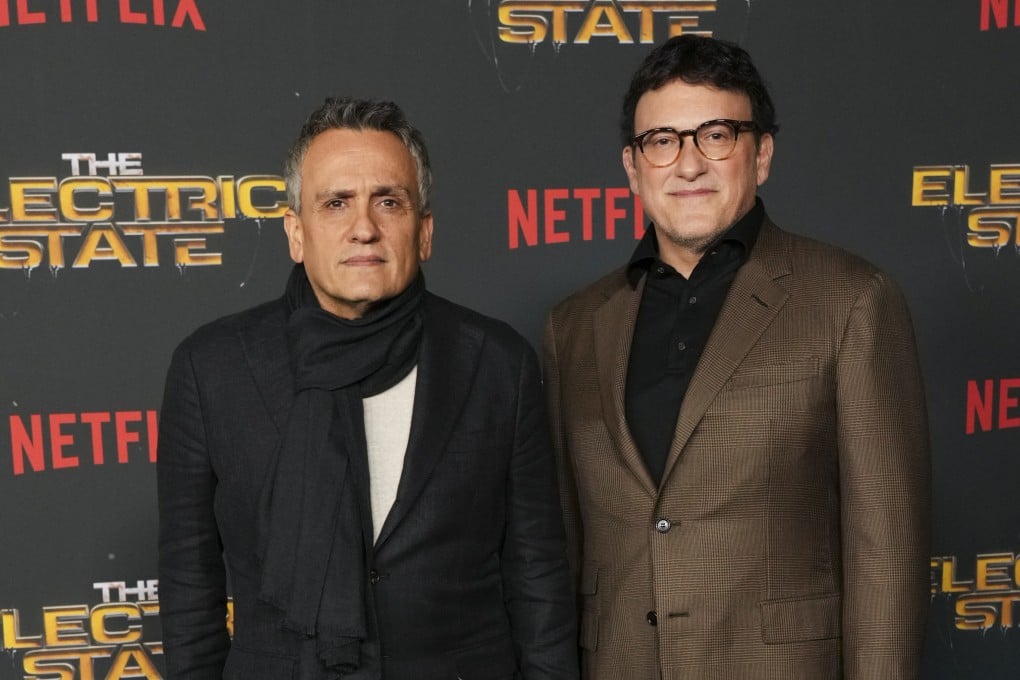 Filmmakers Joe Russo (left) and Anthony Russo at the premiere of The Electric State on February 24, 2025, at The Egyptian Theatre in Los Angeles. Photo: Jordan Strauss/Invision/AP