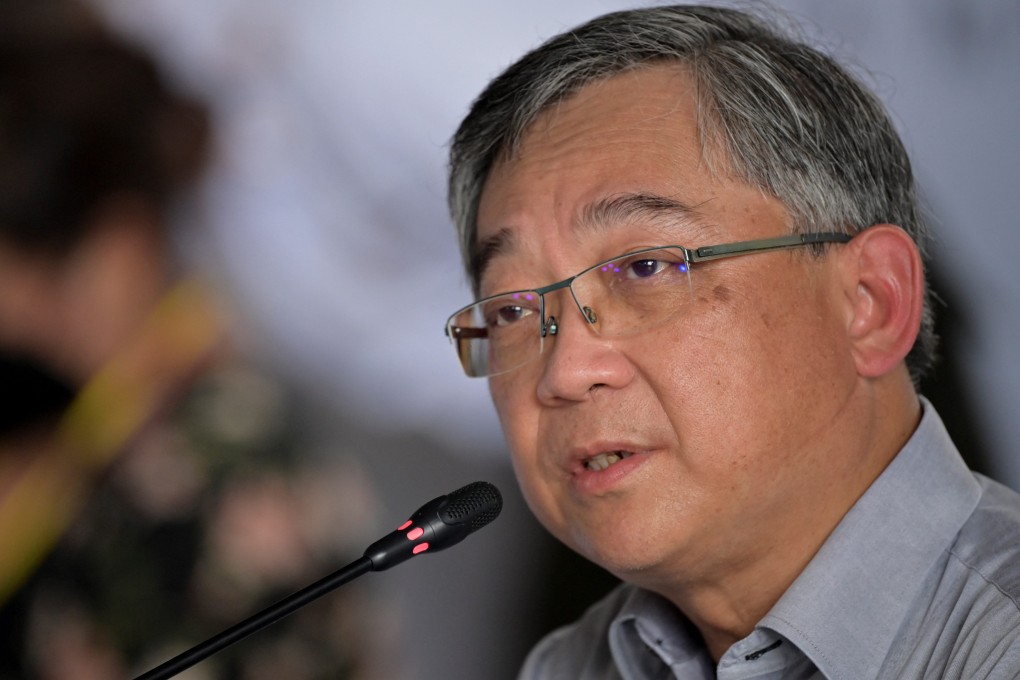 Singapore’s Minister for Trade and Industry Gan Kim Yong speaks at an event in 2022. Photo: AFP