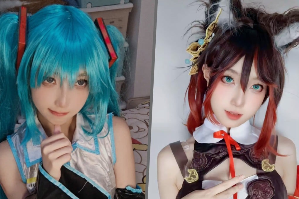 A 24-year-old influencer in China has died after revealing during a live-stream that she had not eaten for two days and was unable to pay her rent. Photo: SCMP composite/Douyin