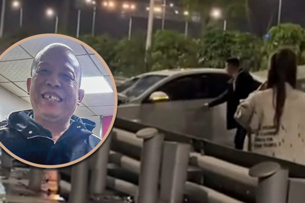 A Chinese woman and a friend who saved a car crash driver, then stopped off for noodles, discovered that victim they helped was the son of the eatery’s owner. Photo: SCMP composite/Douyin