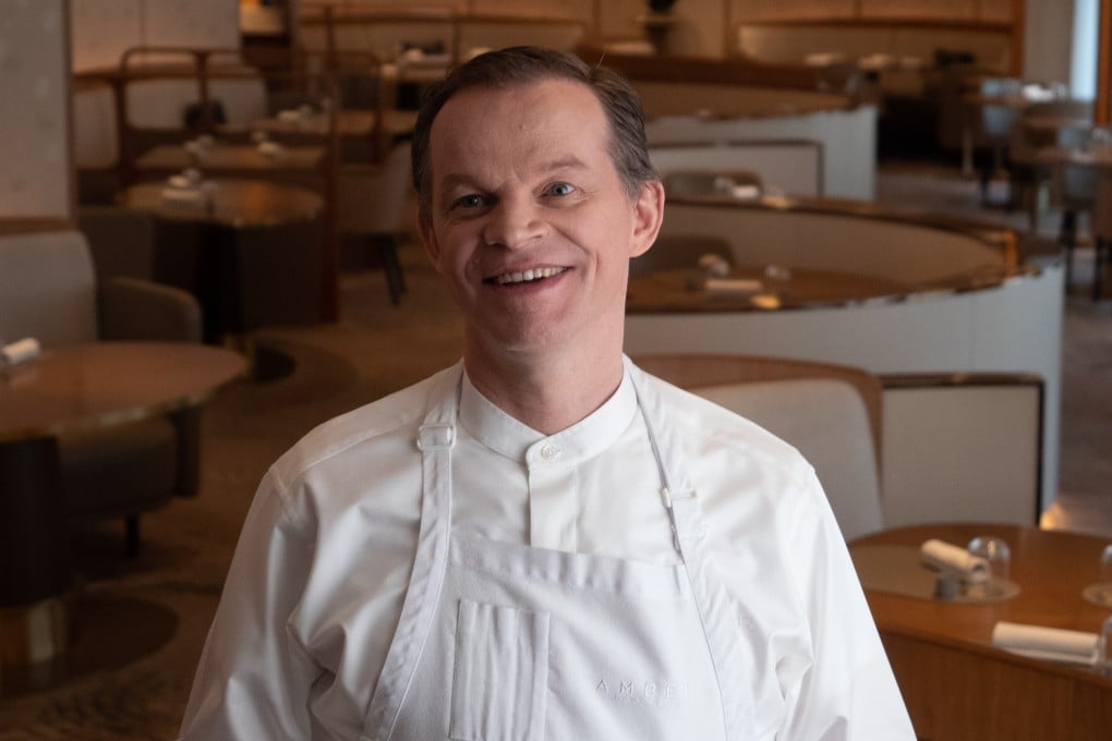 Amber culinary director Richard Ekkebus. The restaurant in Hong Kong’s Central business district received its third Michelin star in the Michelin Guide Hong Kong and Macau 2025. Photo: Discovery