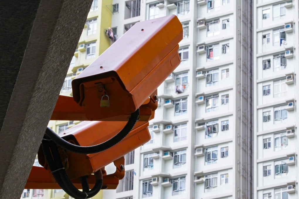 A surveillance camera installed at Upper Ngau Tau Kok Estate in Kowloon. Photo: Edward Wong