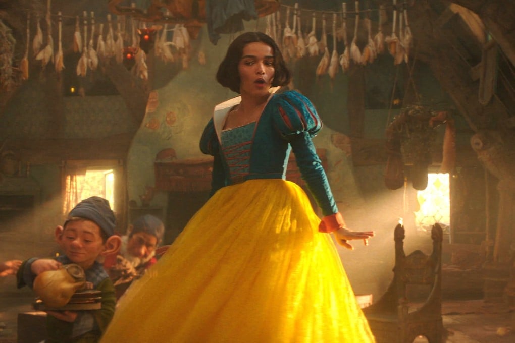 Rachel Zegler in a still from Disney’s live-action remake Snow White. Photo: TNS