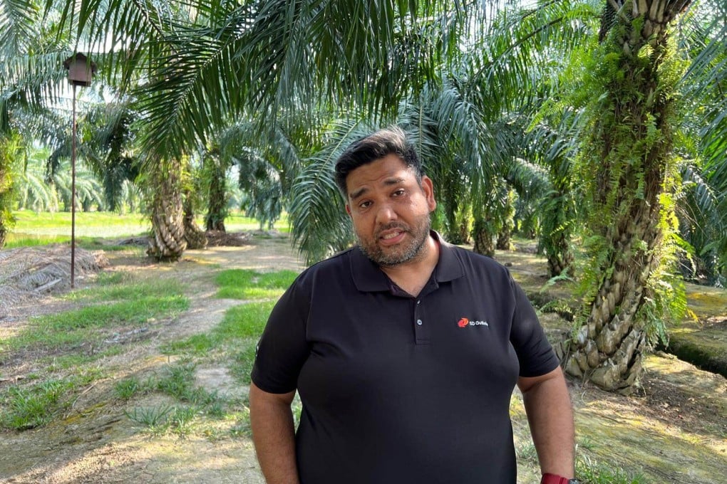 Ezzaruddin Abdul Rapar, business unit head at Sime Darby’s Carey Island plantation in Malaysia. Photo: Ralph Jennings