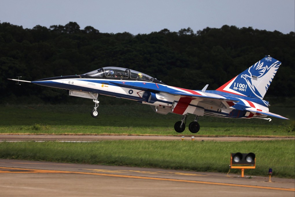 AIDC had delivered 43 of its 47 T-5 Brave Eagle jets by last month, citing difficulty in obtaining seven key components. Photo: Reuters