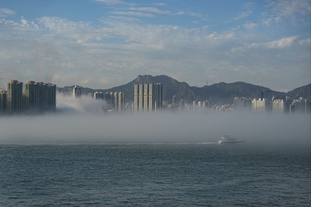Visibility in Hong Kong will be low on Friday and Saturday. Photo: Eugene Lee