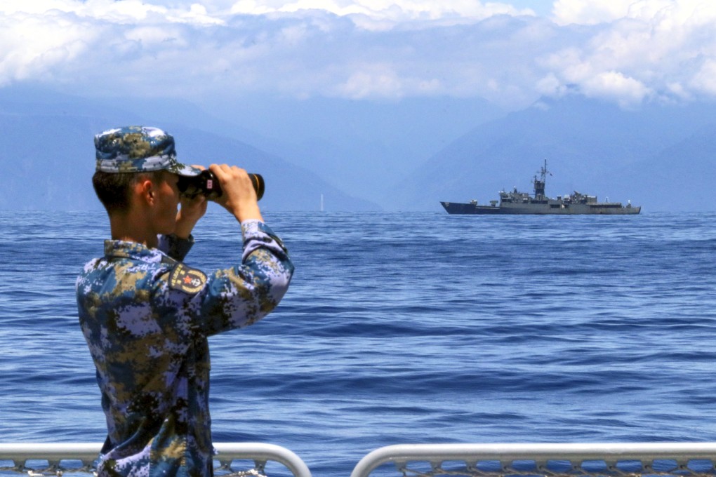 Beijing’s People’s Liberation Army carries out a combat drill in the Taiwan Strait. Photo: Xinhua
