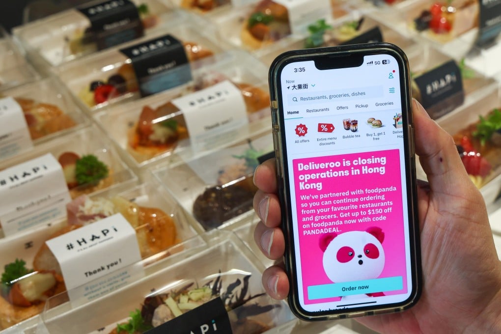 Foodpanda says the deal means Deliveroo customers and riders will be moved onto its platform. Photo: Dickson Lee