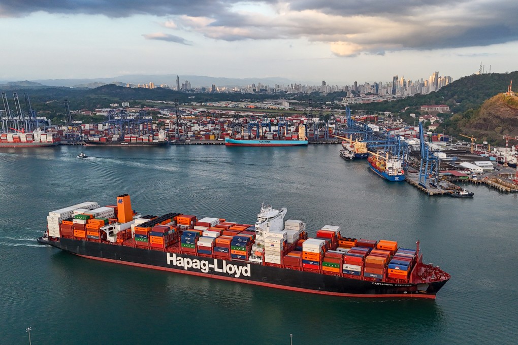 CK Hutchison Holdings said earlier this month it had agreed to sell control of a unit operating ports near the Panama Canal, including the Port of Balboa. Photo: AP