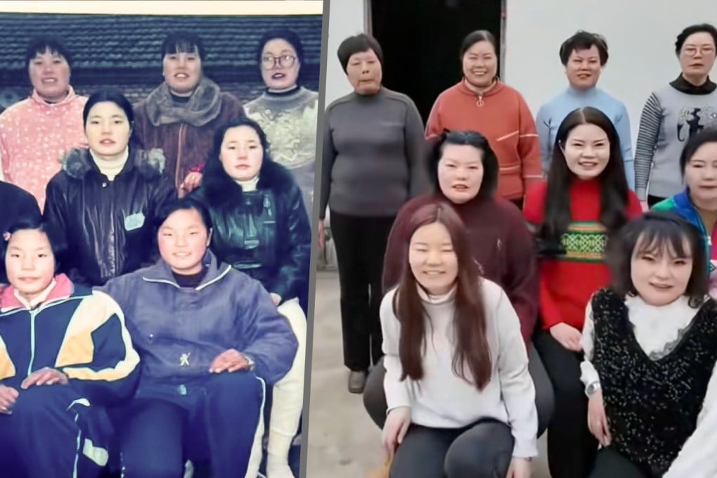 A Chinese couple, longing for a son, welcomed nine daughters over 20 years, all named with the character “di”, meaning “brother”, reflecting traditional beliefs in son preference in China. Photo: SCMP composite/Douyin