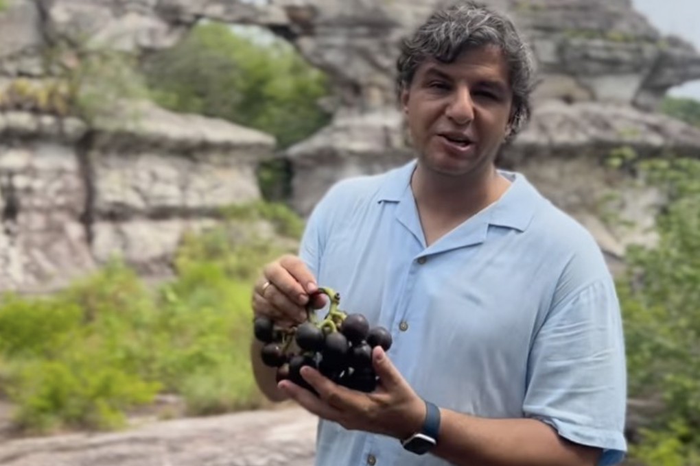 Colombia’s “Lord of the Fruit” Gian Paolo Daguer is a 47-year-old environmental engineer. He is on a mission to save Colombia’s endangered tropical fruits through social media. Photo: Instagram/frutas_colombianas
