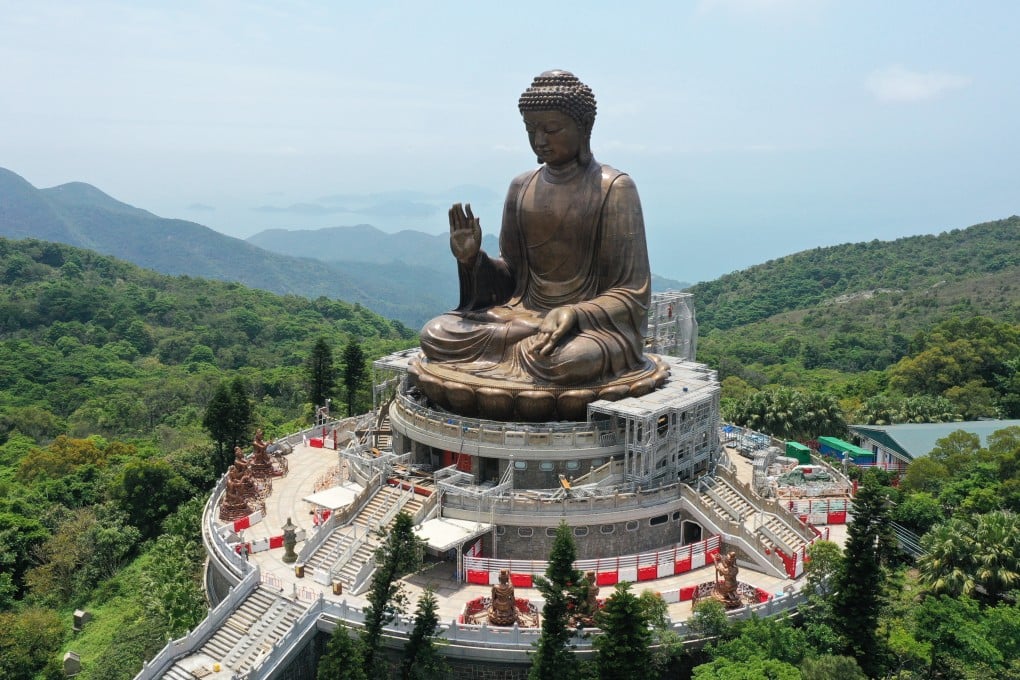 The Big Buddha, located at Ngong Ping, near Po Lin Monastery on Lantau Island ranked among the city’s three most-reviewed spots of all time according to Google Maps. Photo: May Tse