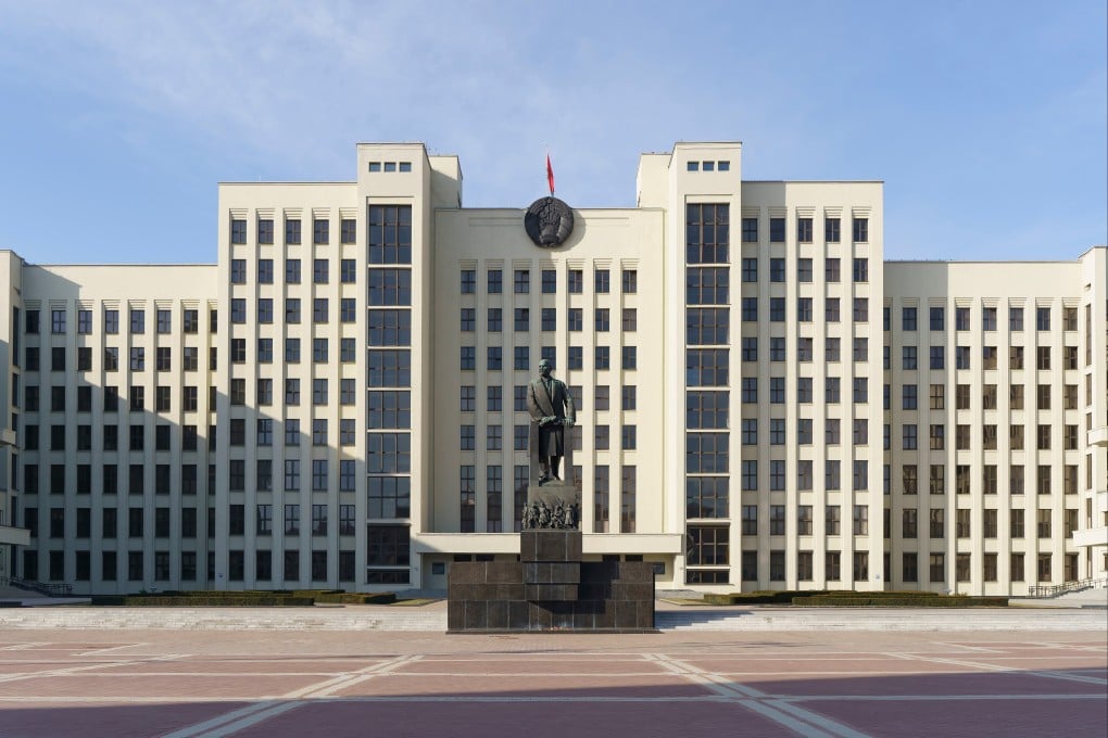 Government House in Minsk, Belarus. Japanese national Masatoshi Nakanishi was accused of taking pictures of military and civilian facilities. File photo: Shutterstock