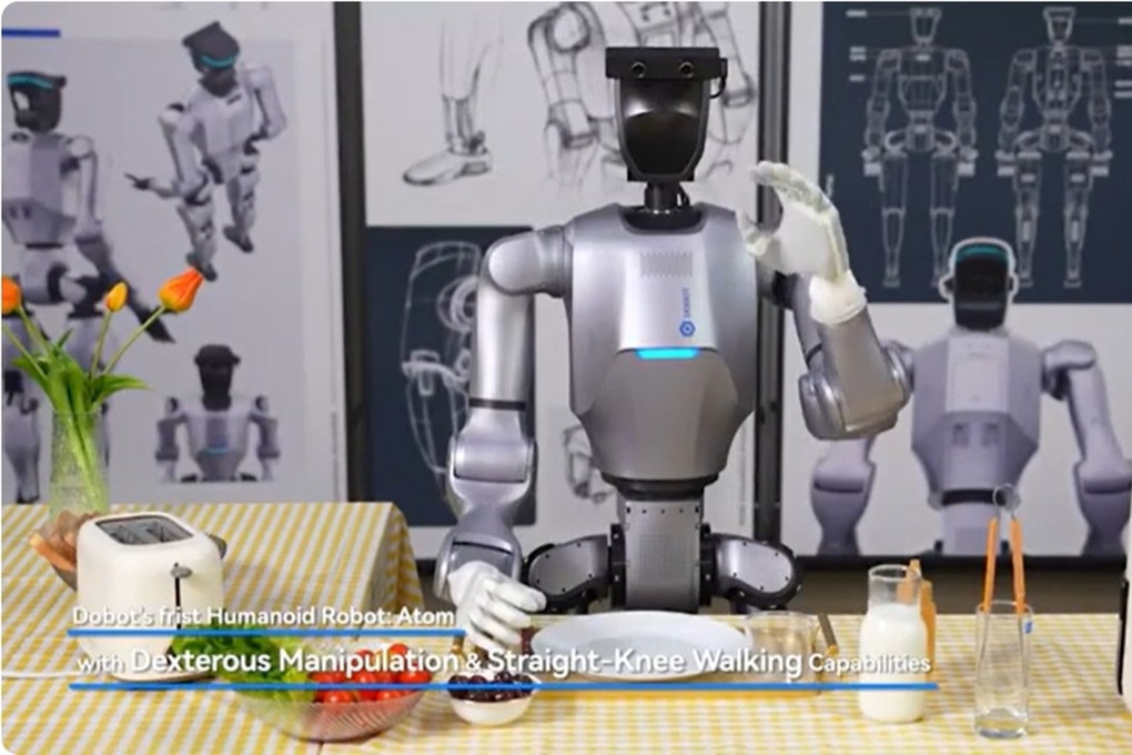 Shenzhen Dobot launches its humanoid robot Dobot Atom, priced at 199,000 yuan. Photo: Handout