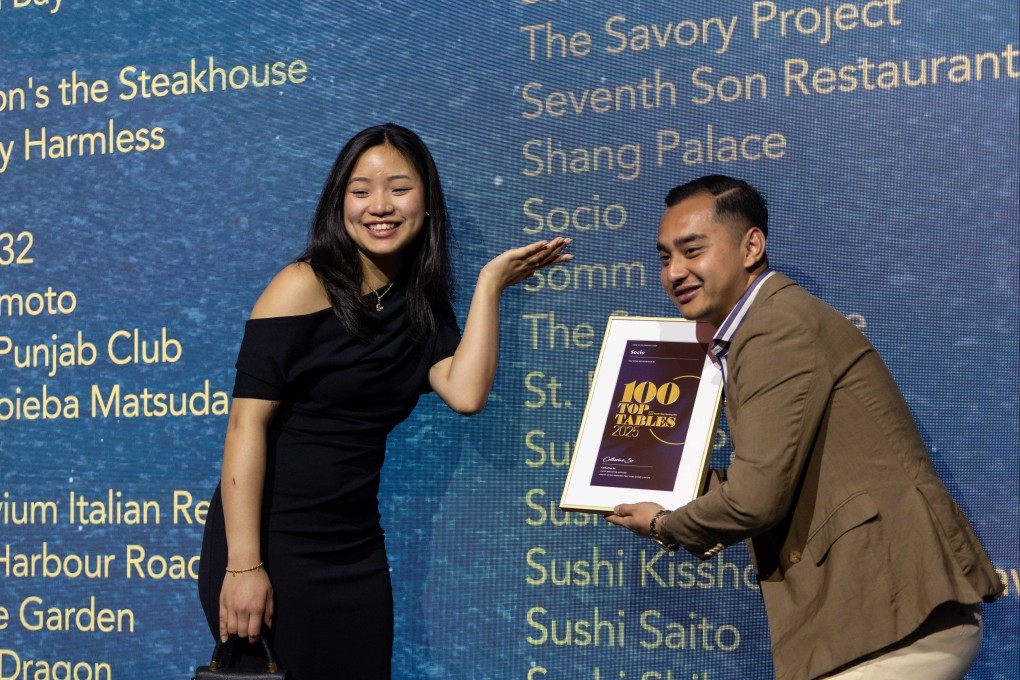 The staff of Socio at the the 100 Top Tables Tables 2025 Unveiling Ceremony and Awards. Photo: Jordan Chan