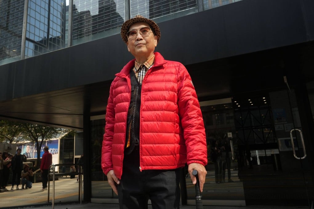 Sidney Siu, former chairman of Pok Oi Hospital, leaves the District Court on Wednesday. Photo: Sun Yeung