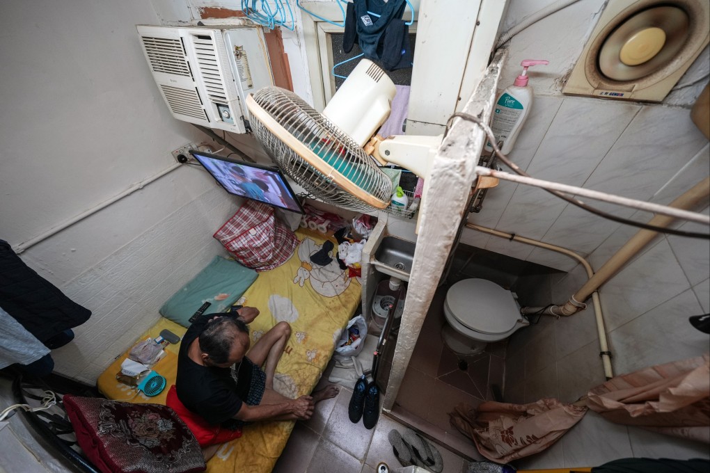 A subdivided flat in Sham Shui Po. Photo: Eugene Lee