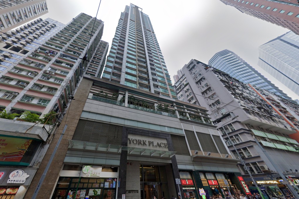 York Place is located on Johnston Road in Wan Chai, Hong Kong. Photo: Google Maps