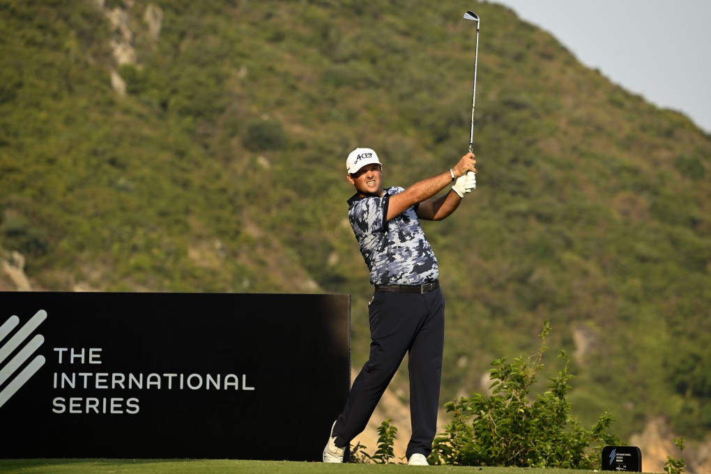 First-round leader Patrick Reed “was hitting my golf ball how I wanted to”. Photo: Asian Tour