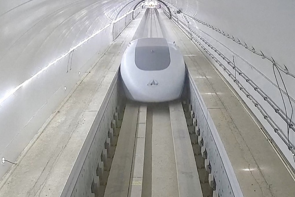 China has succeeded where Elon Musk failed with an ultra-high-speed low-vacuum pipeline maglev railway. Photo: CREC