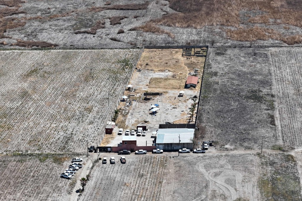 The ranch in the town of Teuchitlan, outside Guadalajara, was found by authorities in September 2024. Photo: AFP