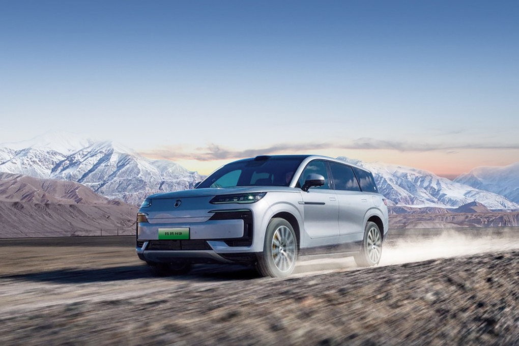 BYD’s premium brand Denza launches  its most expensive model called N9 in Shenzhen on March 21, 2025. Photo: Handout