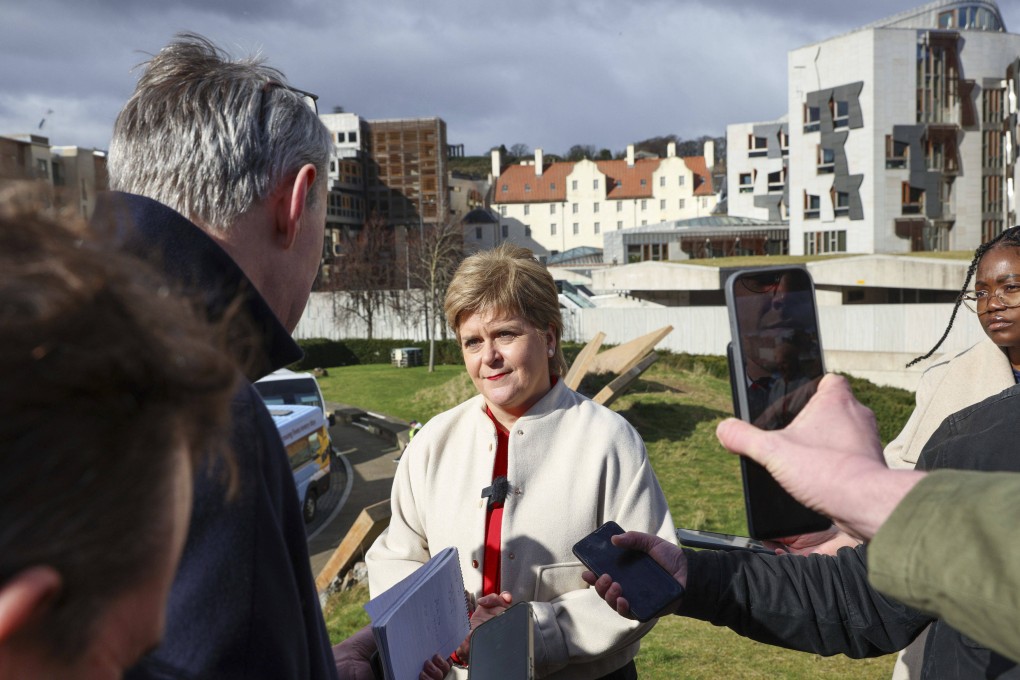 Former Scottish first minister Nicola Sturgeon. Photo: PA via AP