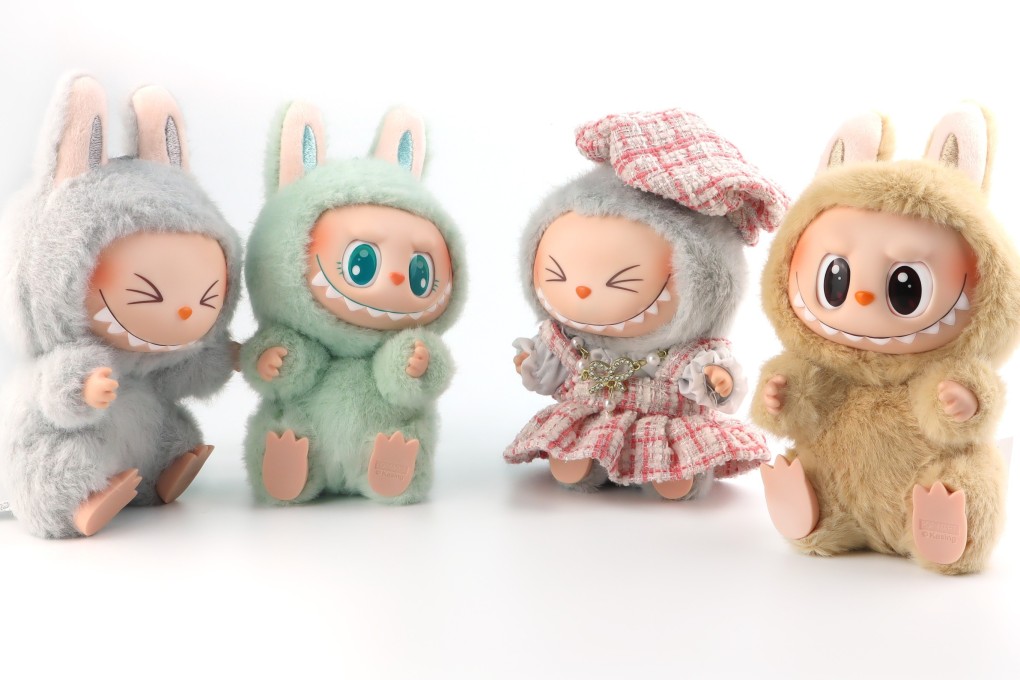 A Labubu key-chain collection from Pop Mart. Photo: Shutterstock