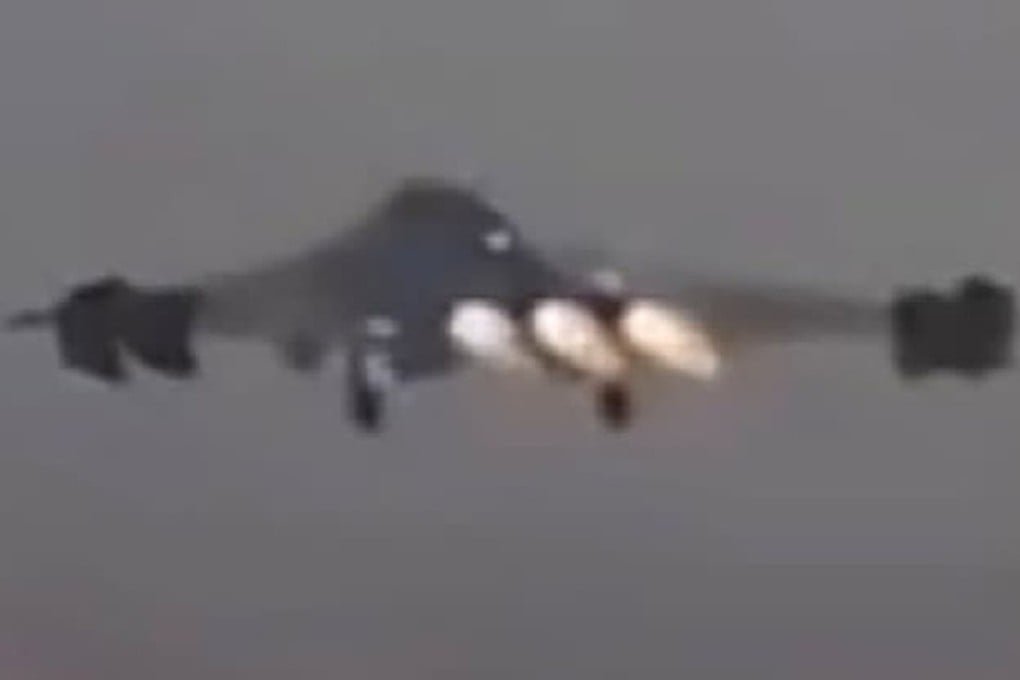 China’s sixth-generation stealth fighter has been spotted on another test run. Photo: Weibo/第一军情