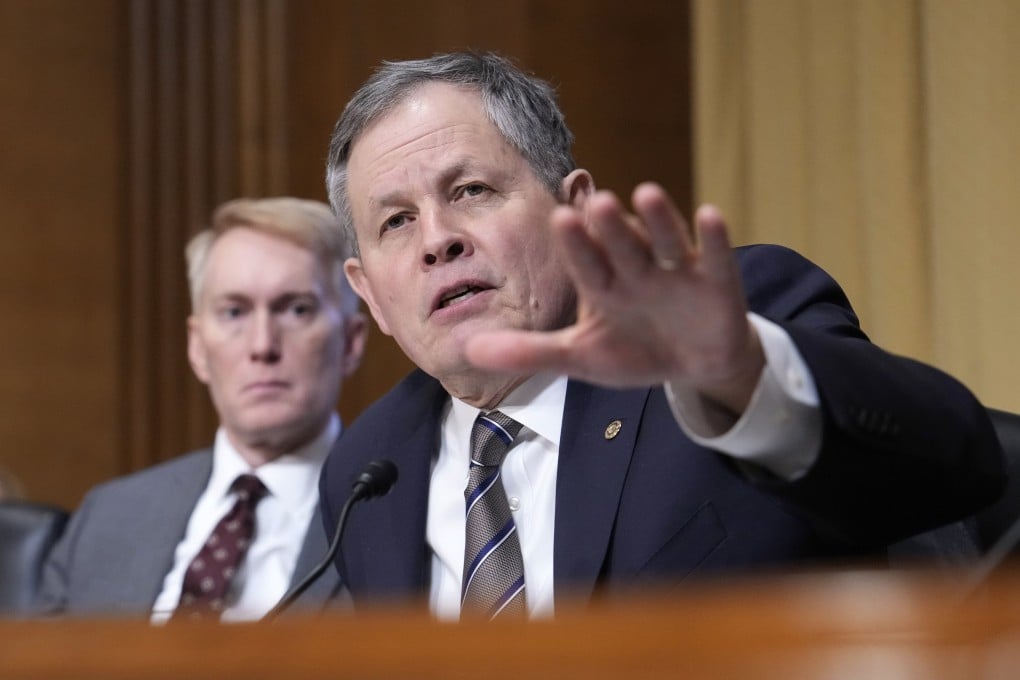 US Senator Steve Daines is in Beijing and, according to some reports, could meet a Chinese leader. Photo: AP
