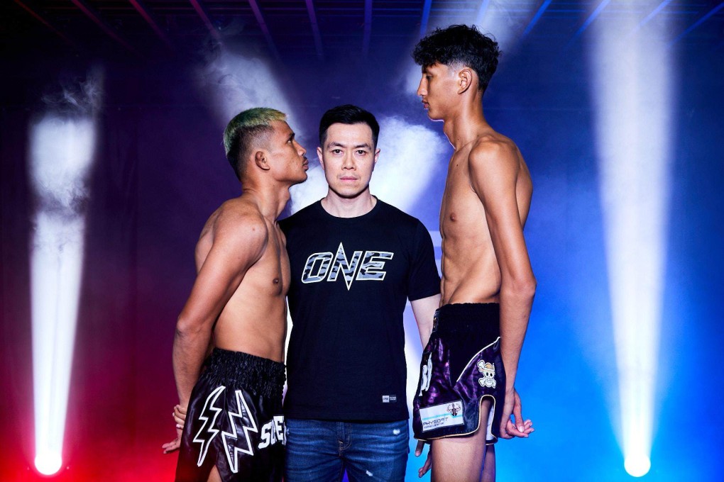 Nabile Anane (right) will face Superlek Kiatmoo9 for a second time at ONE 172. Photo: ONE Championship