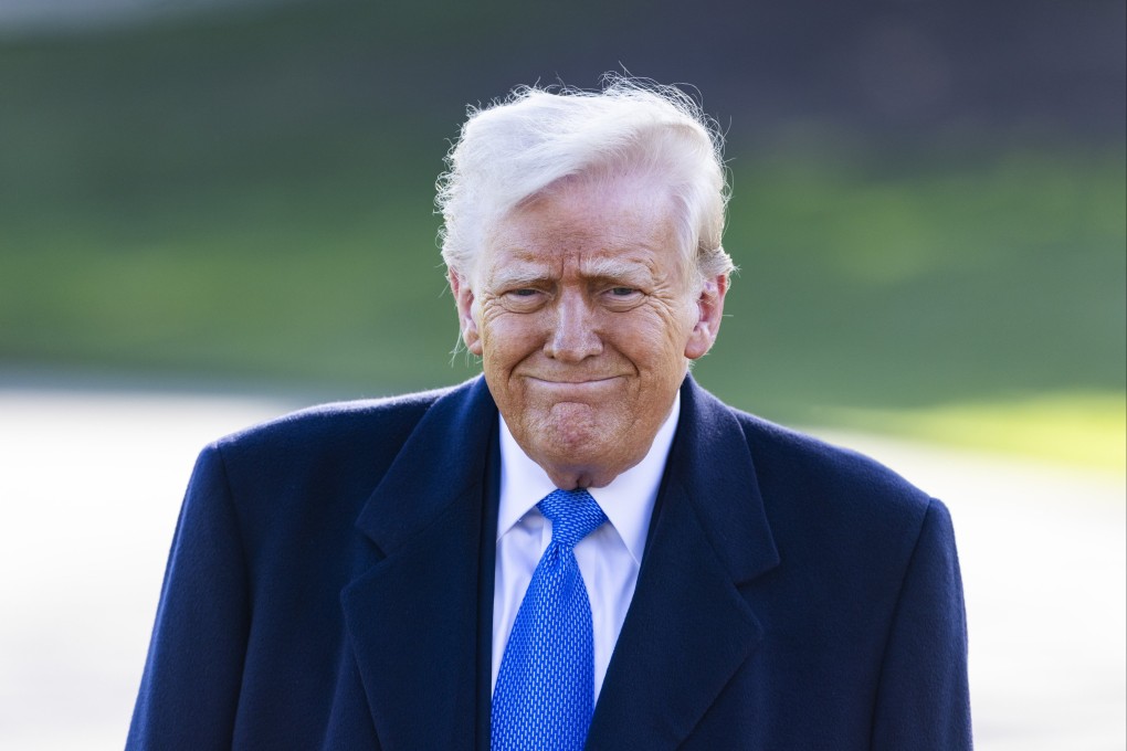 US President Donald Trump as he departs the White House for the Trump National Golf Club, in Washington. Photo: EPA-EFE