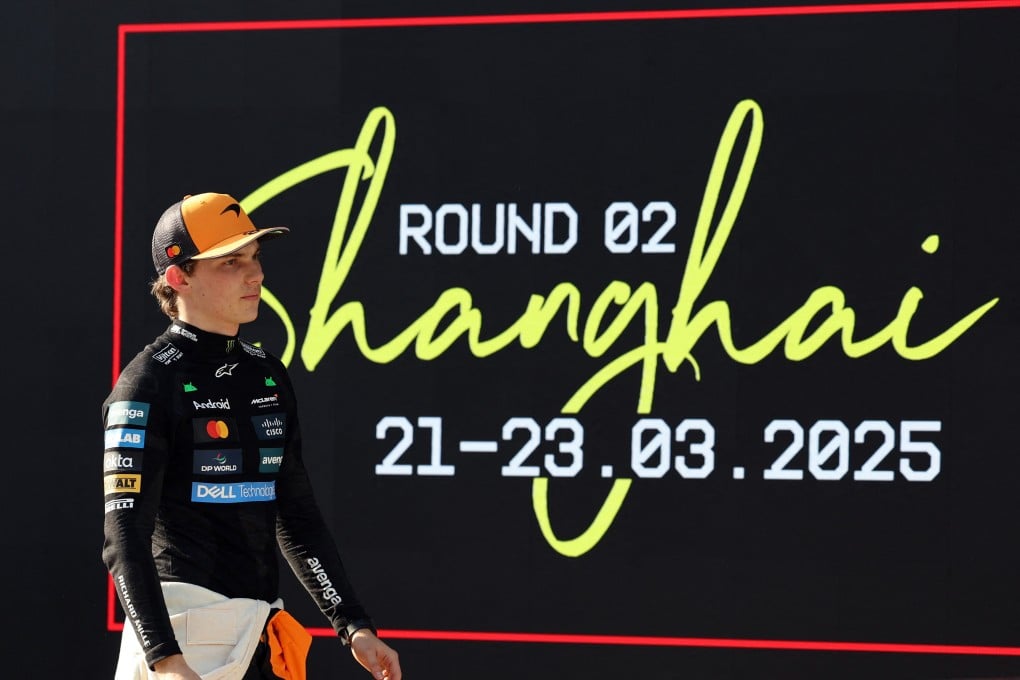 McLaren’s Oscar Piastri will start in pole position at the Chinese Grand Prix. Photo: Reuters